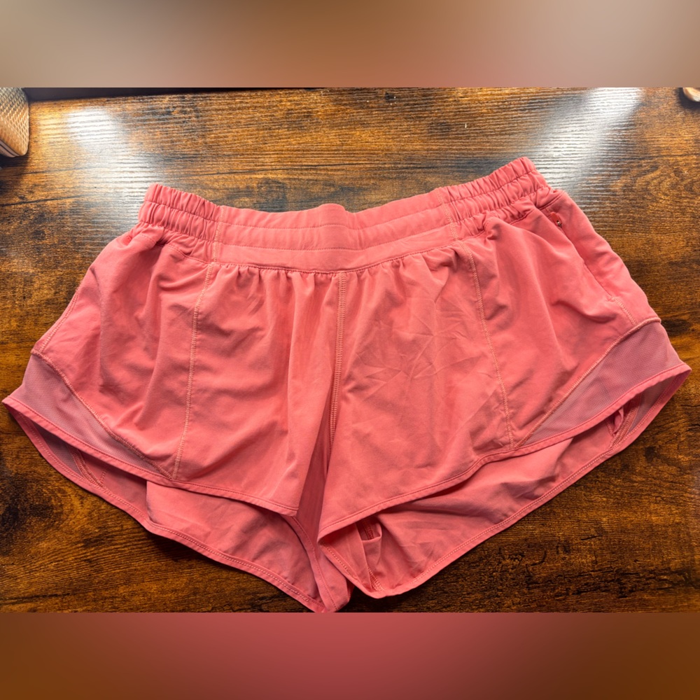 Lululemon Athletica Pink Athletic Shorts